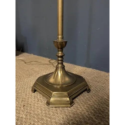 20th Century Brass Floor Lamp For Sale - Image 4 of 5