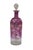 Boho Chic Antique Bohemian Cranberry Art Glass Liquor Wine Decanter Bottle 10" For Sale - Image 3 of 16