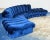 De Sede De Sede Ds-600 Non Stop Modular Blue Velvet Sofa 38 Elements For Sale - Image 4 of 12