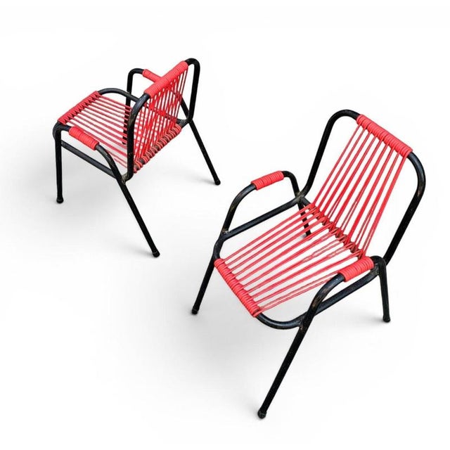 Frisian High Children's Chairs from Spimeta Harkema, 1960s, Set of 2 For Sale - Image 6 of 18