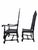 Antique Victorian Carved Walnut Caned Throne Chairs by Michigan Chair Company – Set of 2 For Sale In Chicago - Image 6 of 11