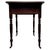 Early 20th Century Antique English Mahogany Writing Table with Green Leather Top For Sale - Image 9 of 12