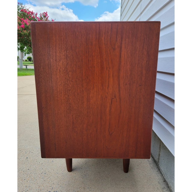Mid-Century Modern Mid Century Danish Teak Credenza For Sale - Image 3 of 18