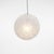 Oggetti Hush by Oggetti Galvanized Iron Pendant Light, White, Small For Sale - Image 4 of 5