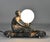 French Art Deco Lamp with Lady and Glass Globe Shade, 1920s For Sale - Image 11 of 16