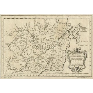 Antique Map of Tartary Northern China and Far Eastern Russia, 1757 For Sale