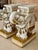Vintage Chinoiserie Regency Glazed Terracotta Ceramic Elephant Garden Side Tables For Sale - Image 9 of 11