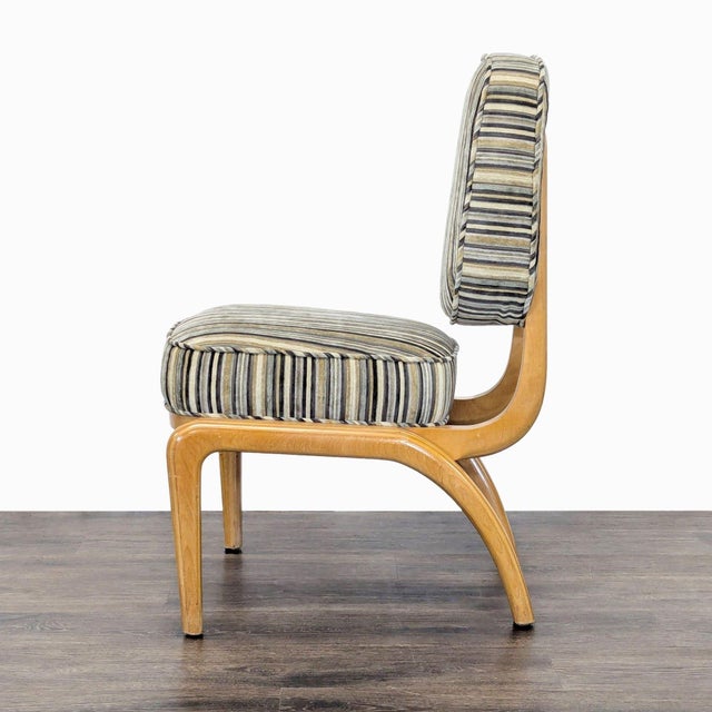 Wood Vintage Italian Modern Expandable 9-Piece Dining Set For Sale - Image 7 of 11