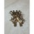 Metal Vintage Gold Tribal Pendant For Sale - Image 7 of 12