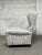 1940s Vintage White Armchair, 1940s For Sale - Image 5 of 18