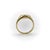 Gold 1990s 14k Gold Heart Signet Ring With Heart-Shaped Diamond, Size 6.5 For Sale - Image 8 of 11
