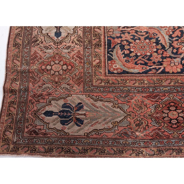 Beige Persian Sultanabad Rug For Sale - Image 8 of 10