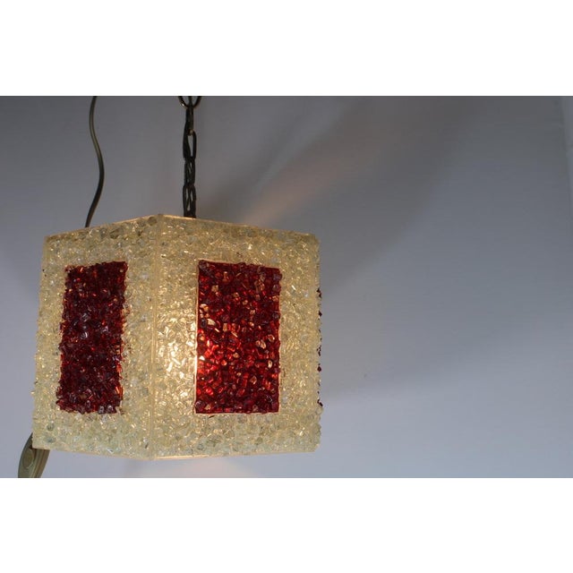 Scandinavian Ceiling Light in Acrylic Glass by Roland Konst, 1970s For Sale - Image 9 of 15
