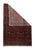 This virtually indestructible, board-like Kurdish city scatter from NW Persia, shows a saturated tomato red field with a...