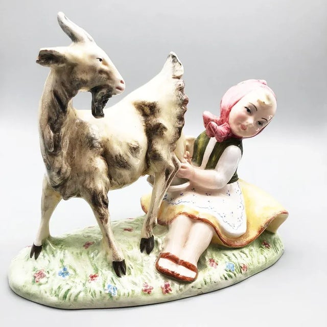 Ceramic Ceramic Figurine, Italy, 1950s For Sale - Image 7 of 7