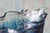 Transparent Anactacia Glass Double Ribbon Art Vase Handmade in Greece 10" For Sale - Image 8 of 9