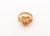 18k Yellow Gold Ruby Diamond Emerald Leopard-Form Ring For Sale In New York - Image 6 of 9