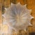 VTG Murano Glass Ceiling Pendant Light Globe Shade 1960s Barovier Venini 14.5” For Sale - Image 9 of 12
