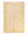 Ivory Eclectic, One-of-a-Kind Hand-Knotted Area Rug in Ivory, 6' 3" x 9' 2" For Sale - Image 8 of 8