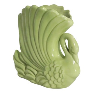 Royal Haeger Swan Vase C. 1940's For Sale