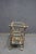 Hollywood Regency Gold-Finished Iron Bar Cart For Sale - Image 4 of 10