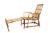 Rattan Lounge Chair by Erich Dieckman, 1930s For Sale