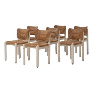Baba Chairs by Assostudio for Pozzi & Verga, Italy, 1980, Set of 7 For Sale