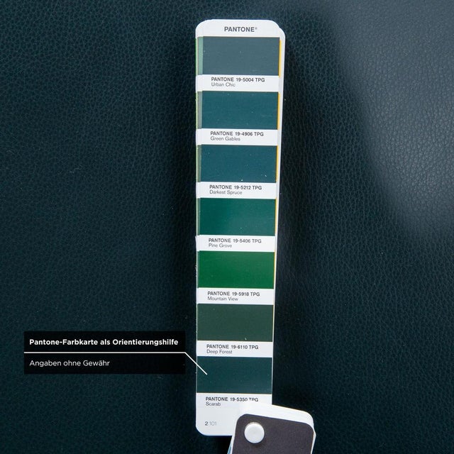 Set of Atlanta Leather Chair and Ottoman from Laauser For Sale - Image 12 of 18