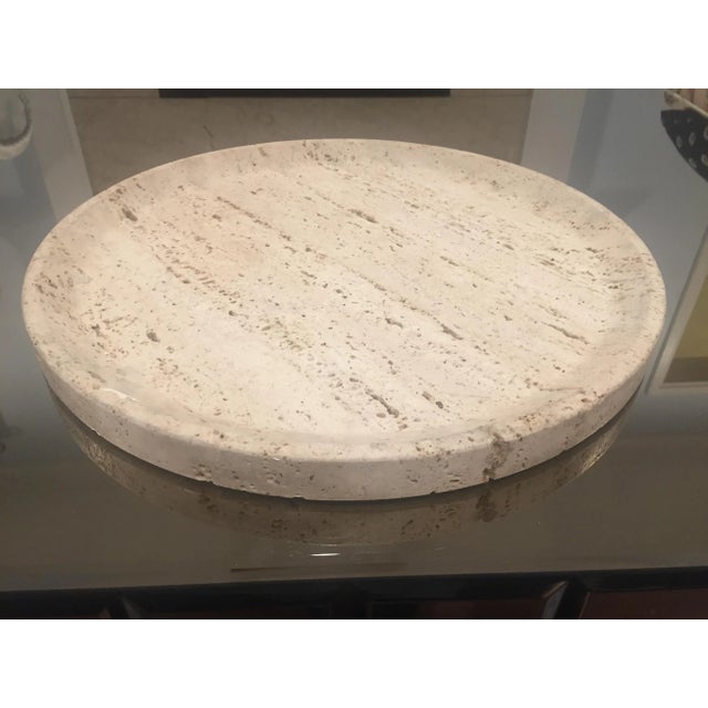 Oversized Travertine Centerpiece Attributed to Fratelli Mannelli For Sale - Image 12 of 12