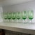 I love this shade of green! It’s a soft and subtle shade that will work with many colors of table settings. These glasses...