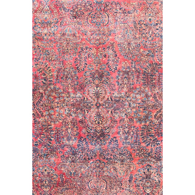 Early 20th Century Persian Sarouk Rug For Sale - Image 10 of 15
