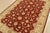 Traditional Ziegler Rug 6'3'' X 9' Red Wool Traditional Hand-Knotted Oriental Carpet For Sale - Image 3 of 12
