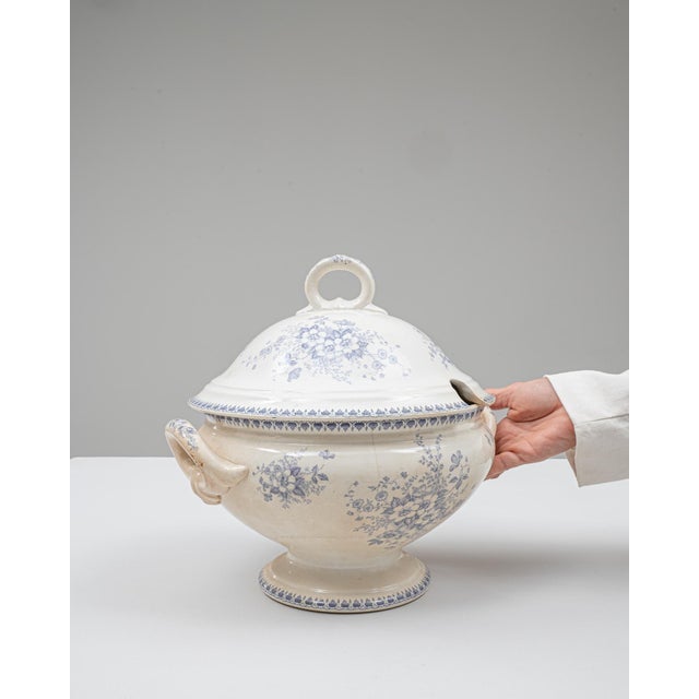 Mid 20th Century 20th Century Dutch Special Edition Porcelain Tureen With Lid For Sale - Image 5 of 18