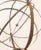 Gold Cast Iron Garden Armillary Sphere For Sale - Image 8 of 9