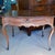 Wood French Provincial Louis XV Period Carved Walnut Writing Table or Side Table For Sale - Image 7 of 13