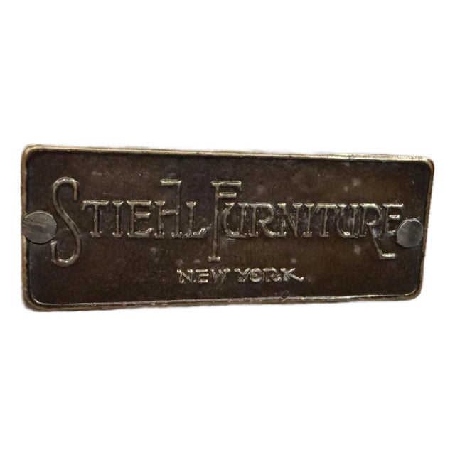 Mahogany Bowfront Chest of Drawers from the A. H. Stiehl Furniture Company, a notable New York City furniture maker active...