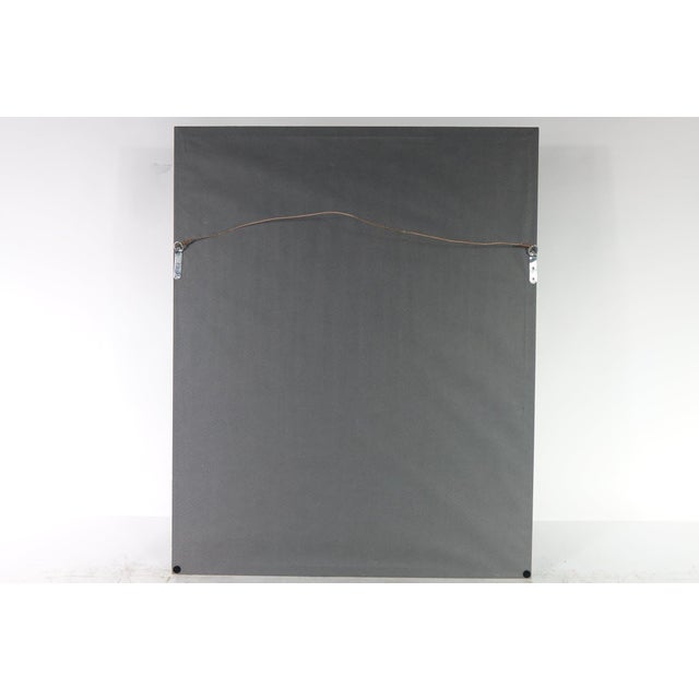 Paper Late 20th Century Abstract Still Life Original Mixed Media on Paper Signed For Sale - Image 7 of 7