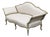 Italian Rococo Style 19th Century Painted Settee with Out Scrolling Arms For Sale