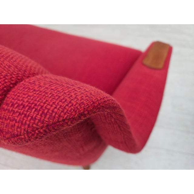 Danish 2-Seater Sofa in Furniture Fabric and Teak, 1970s For Sale - Image 11 of 18