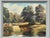 Figures in a Forest by a River Bank in Northern Ireland by 20th Century Artist 1980 Circa For Sale - Image 6 of 18