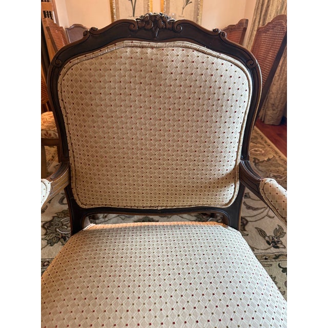 1970s Vintage Louis XV Armchair For Sale - Image 5 of 12