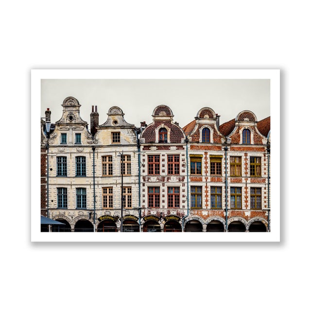 Contemporary Guy Sargent, Five Houses, Archival Pigment Print For Sale - Image 3 of 6