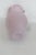 Glass Lavender Art Glass Vase Tapered Bulbous Shape With Ruffled Pie Crust Rim 4882b For Sale - Image 7 of 8