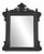 Portuguese Wooden Wall Mirror, 20th Century For Sale