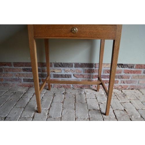 Art Deco Oak Plant Table For Sale - Image 3 of 9