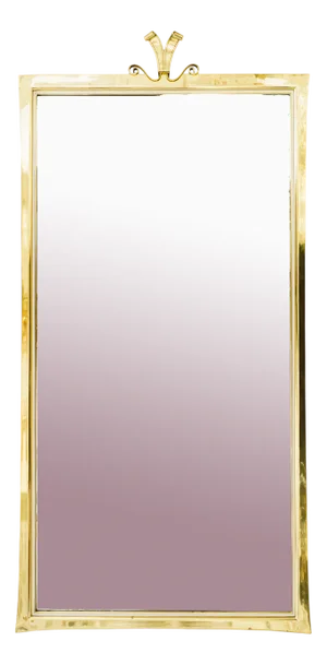 Large Wall Mirror from Vereinigte Werkstätten München, 1950s