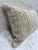 Turkish Hemp Pillow Cushion Natural Cream Brown Pillow Cushion Cover 16" x 24" For Sale - Image 4 of 4
