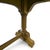 Vintage Butter Yellow Painted Trestle Sofa Table With Scalloped Top For Sale - Image 13 of 18