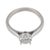 A timeless and elegant vintage engagement ring, this design centers on a brilliant 1.30 carat round cut diamond. Its...
