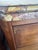 Late 19th-Century French Louis XVI-Style Mahogany Semainier Chest — Breccia Marble Top, Tall Narrow Storage For Sale - Image 10 of 14
